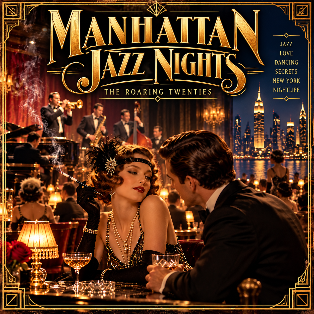 1920s Jazz Club – eigenständiges Albumcover von MisterPT